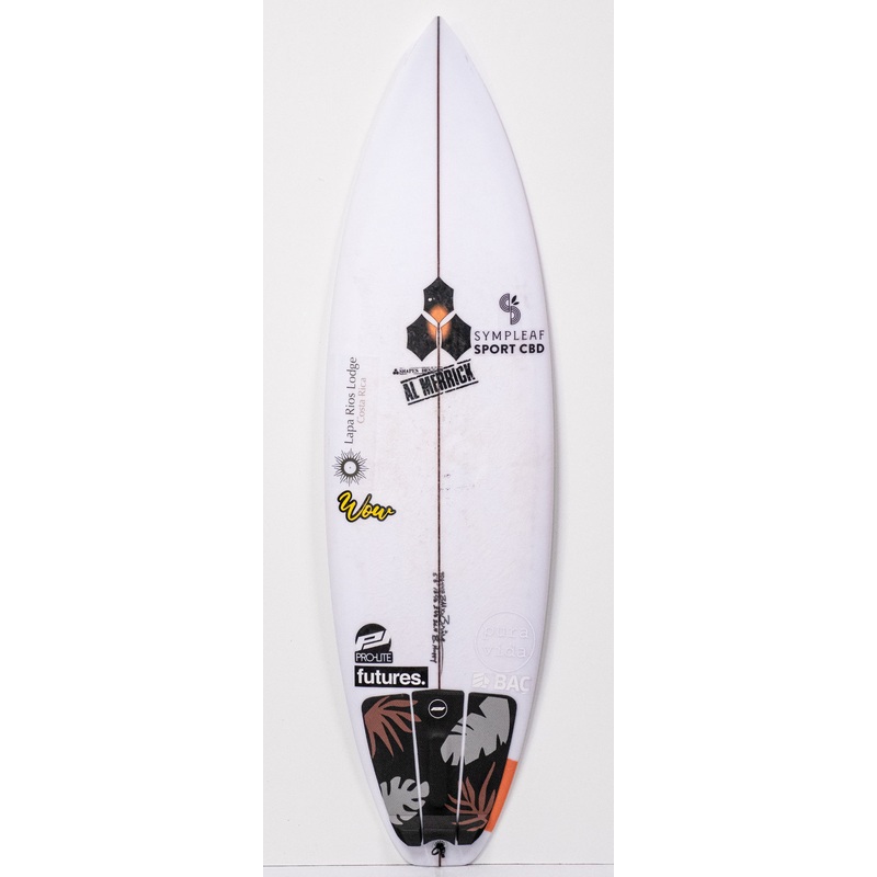 5'8 Big Happy PU FUTURES - Used Team Board