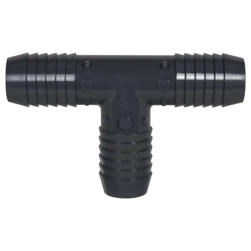 3/4" PVC Tee - 3 Barbed Ends - Ballast System