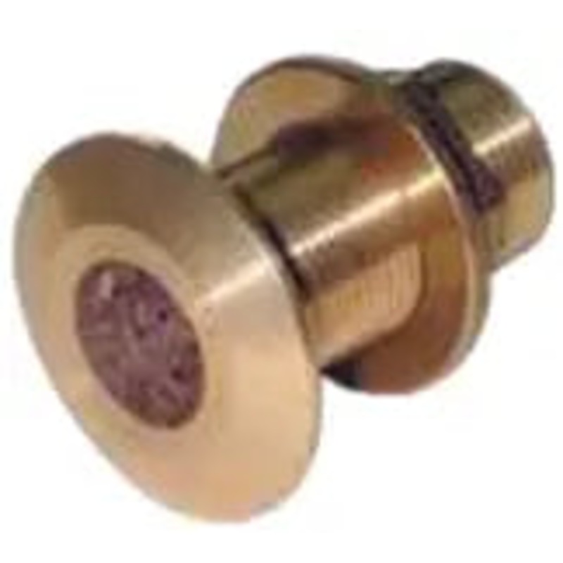 Bronze 1" Thru Hull - Mushroom Shaped Intake Ballast Fitting