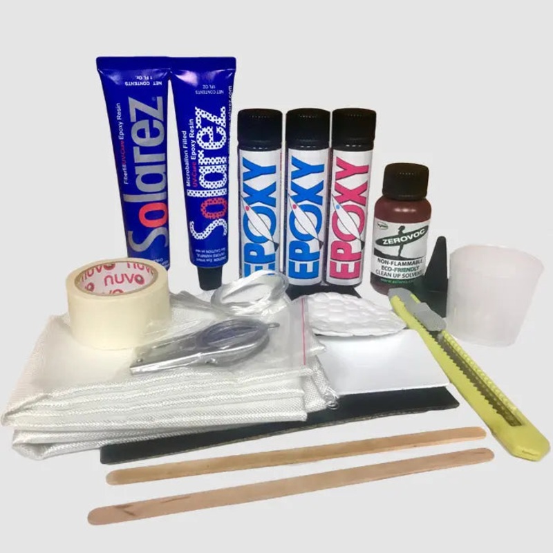 Solarez Epoxy Pro Travel Kit - Complete Major And Minor Ding Repair Kit